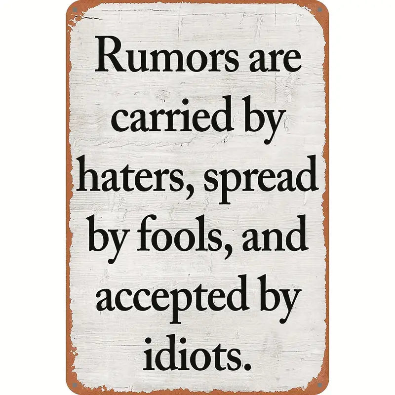 Rumours & Haters