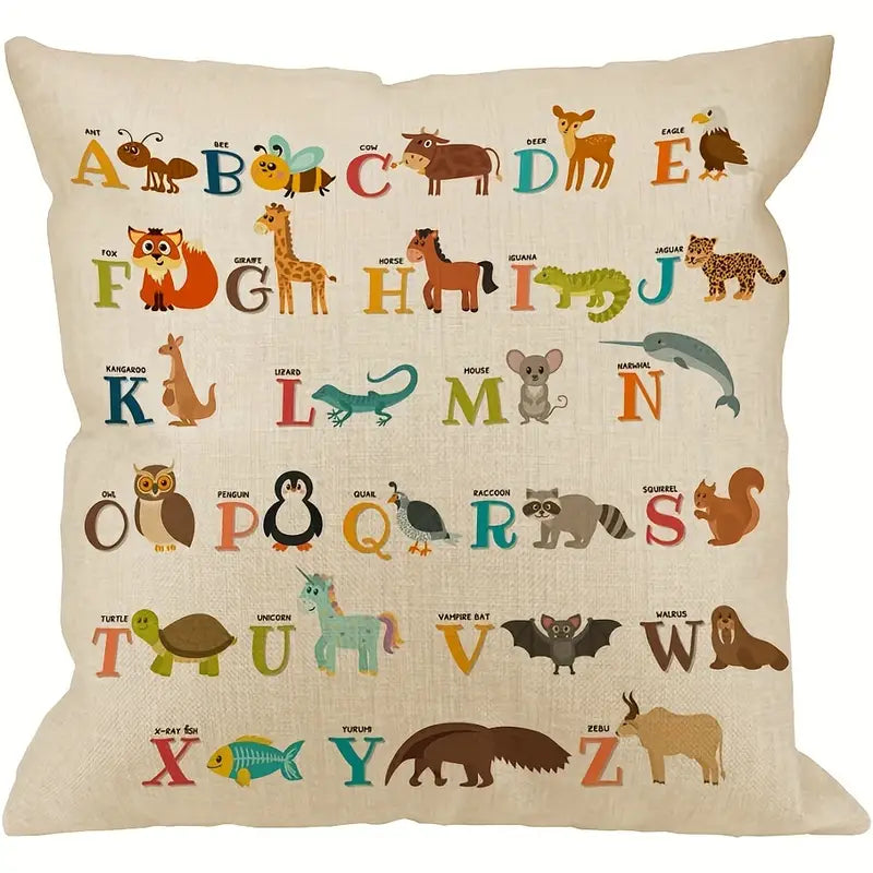 Alphabet Cushion Cover
