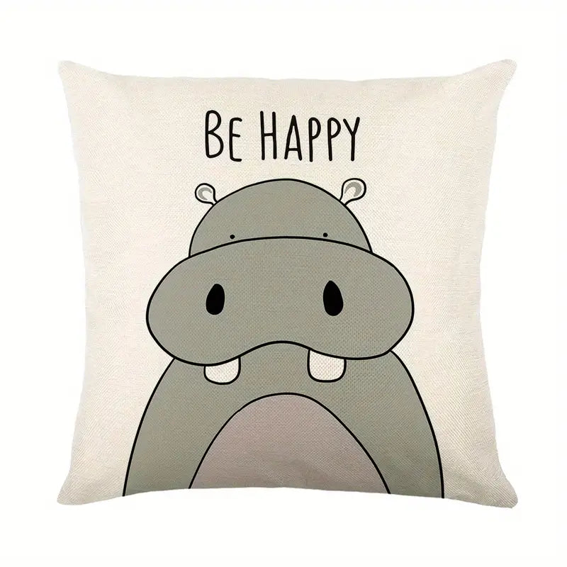 Hippo Cushion Cover
