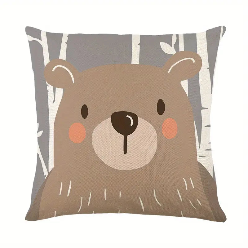 Bear Cushion Cover