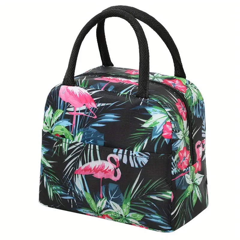 Lunch bag- Flamingos