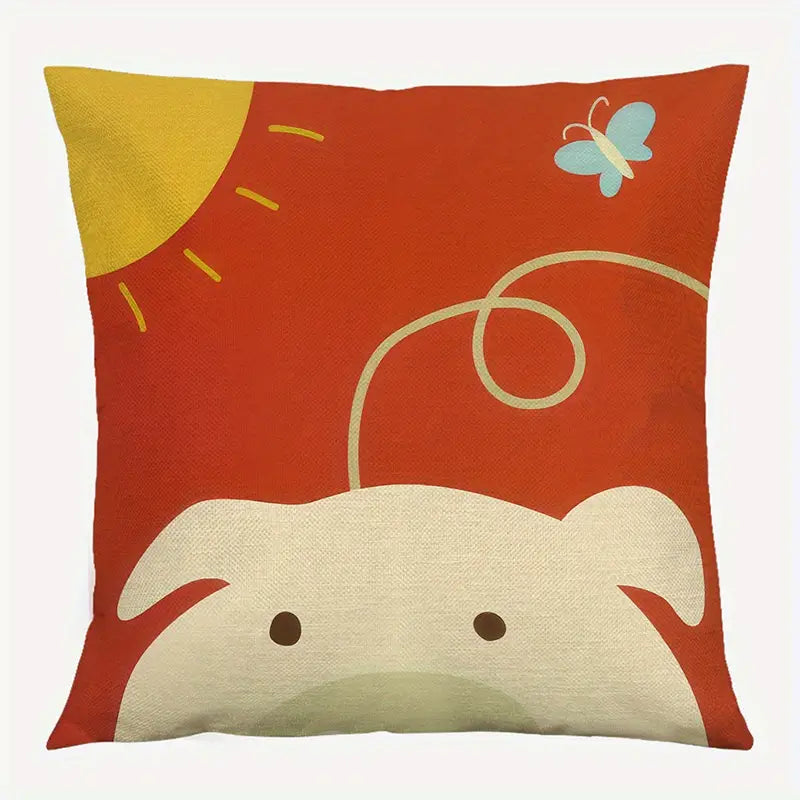 Kids Pig with Butterfly