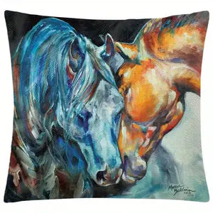 Horse Heads Colourful