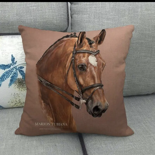 Horse Head White Star Double Bridle