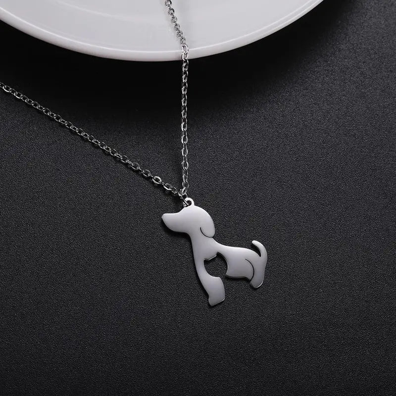 Necklace Dog/Heart