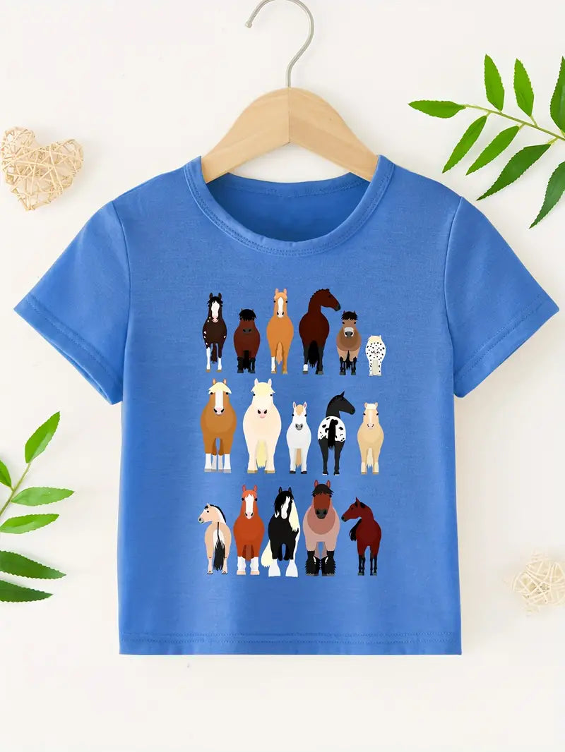 Kids T-shirt for Pony Lovers