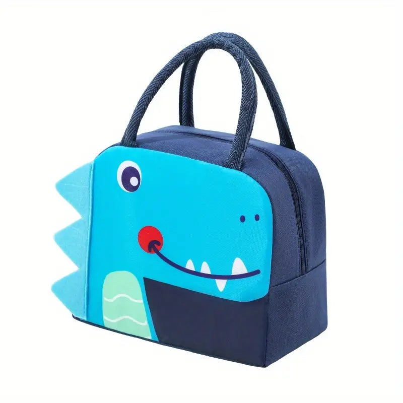 Lunch bag- Blue Dino