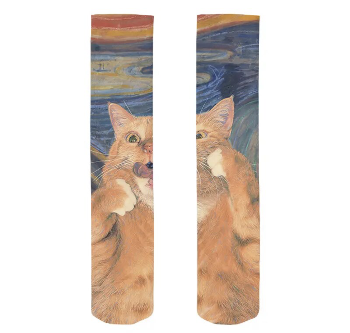 Art Socks - Cat - Buy 2 get FREE Postage!