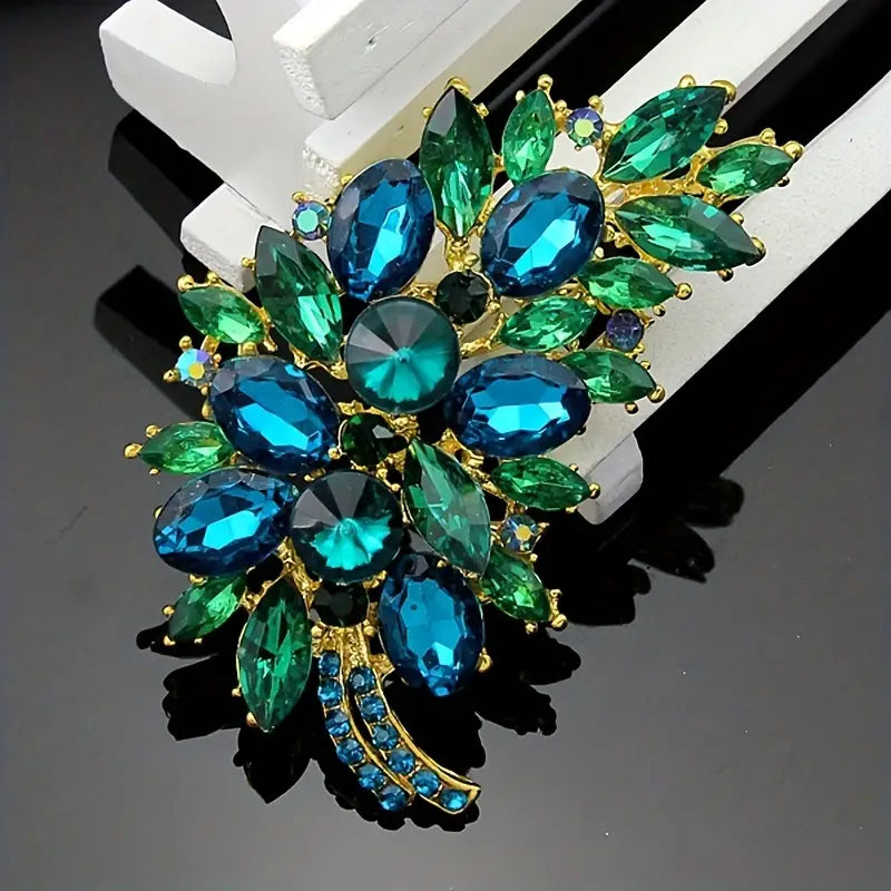 Brooch - Large Feather Design