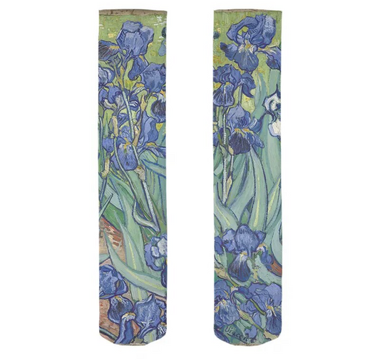 Art Socks - Blue Iris Buy Two and Get FREE POSTAGE!
