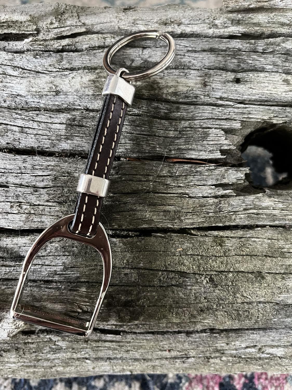 Stirrup Iron Key Ring - Free Postage!