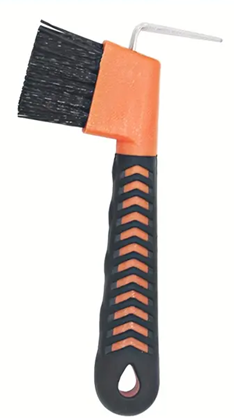 Hoof Pick with Brush -
