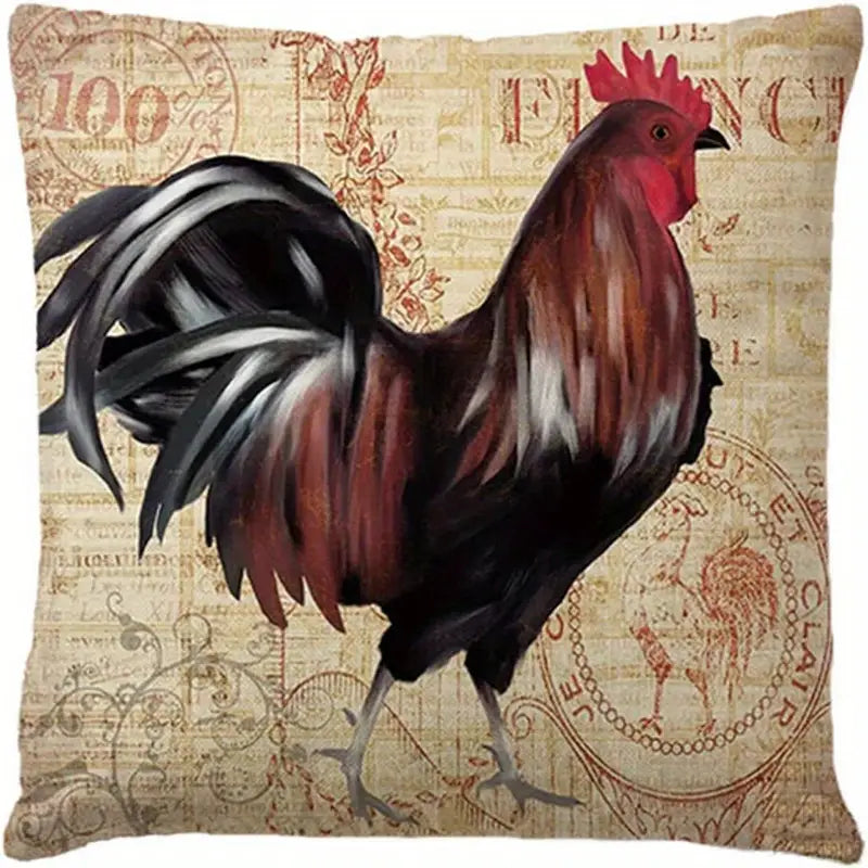 Chicken Rooster Soft Gold