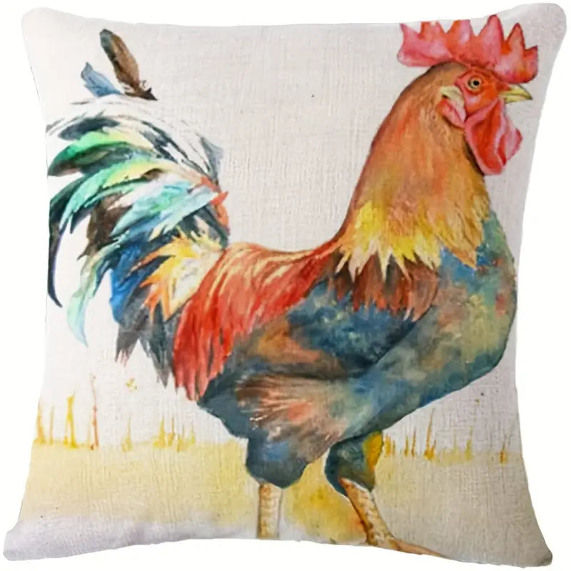 Chicken Watercolour Rooster