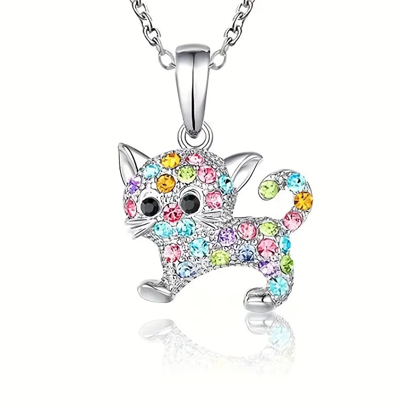 Necklace- Sparkly Cat