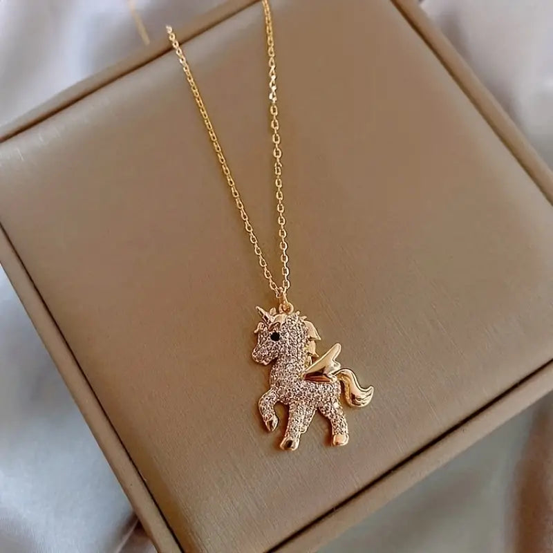Necklace - Sparkly Unicorn