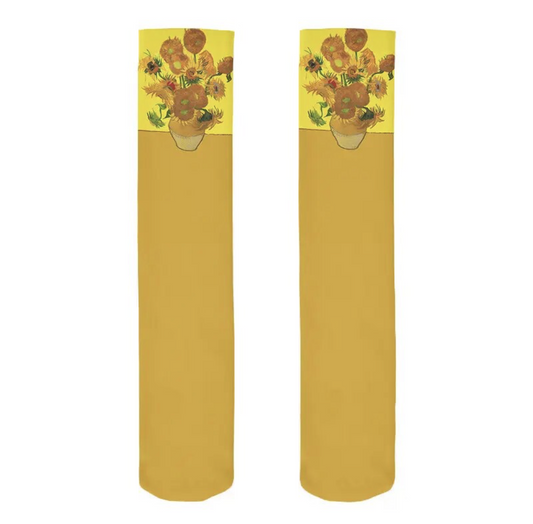 Art Socks- Sunflower Tops - Buy 2 and get FREE Postage !