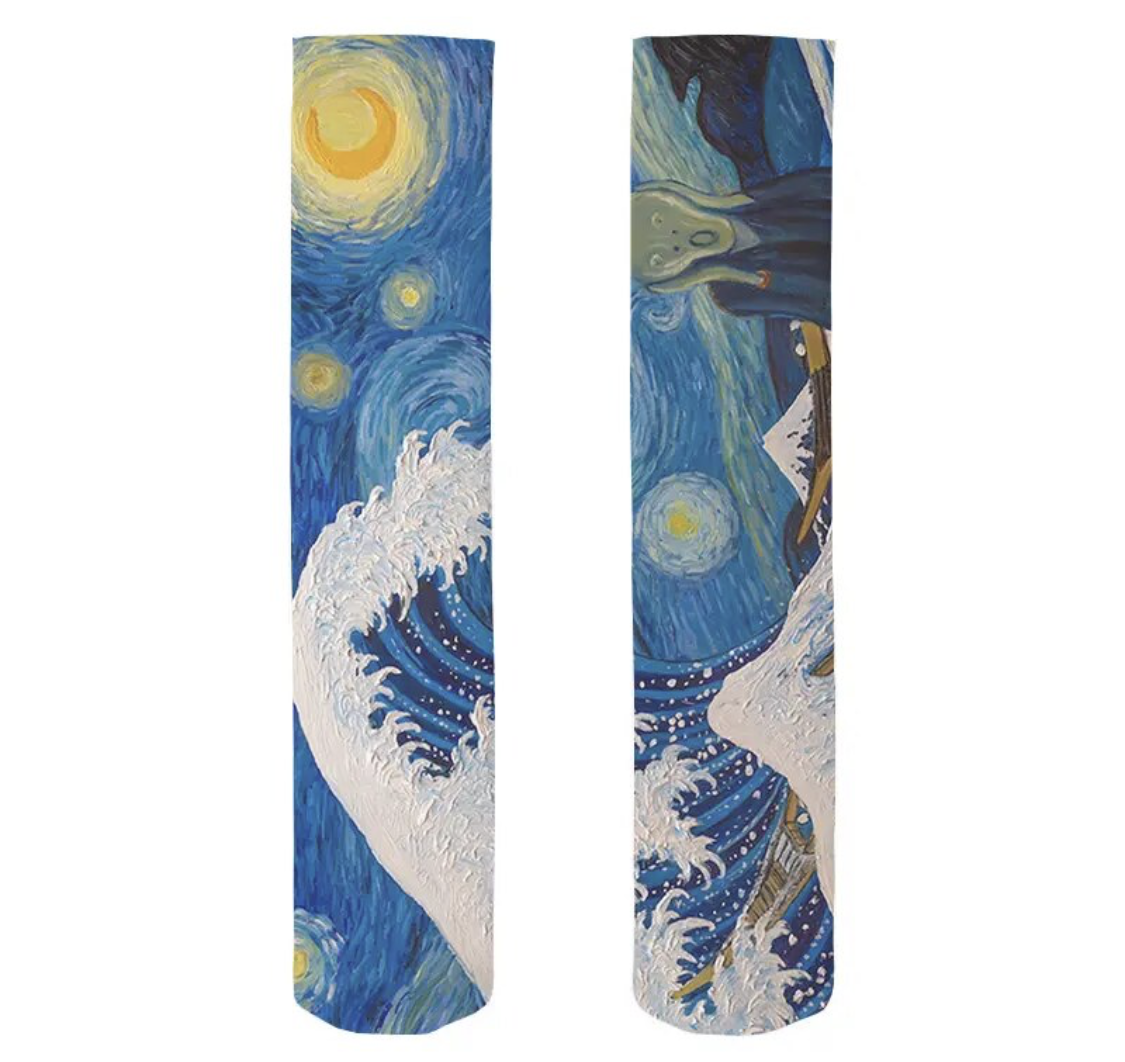 Art Socks - The Scream - Buy 2 and get FREE Postage!