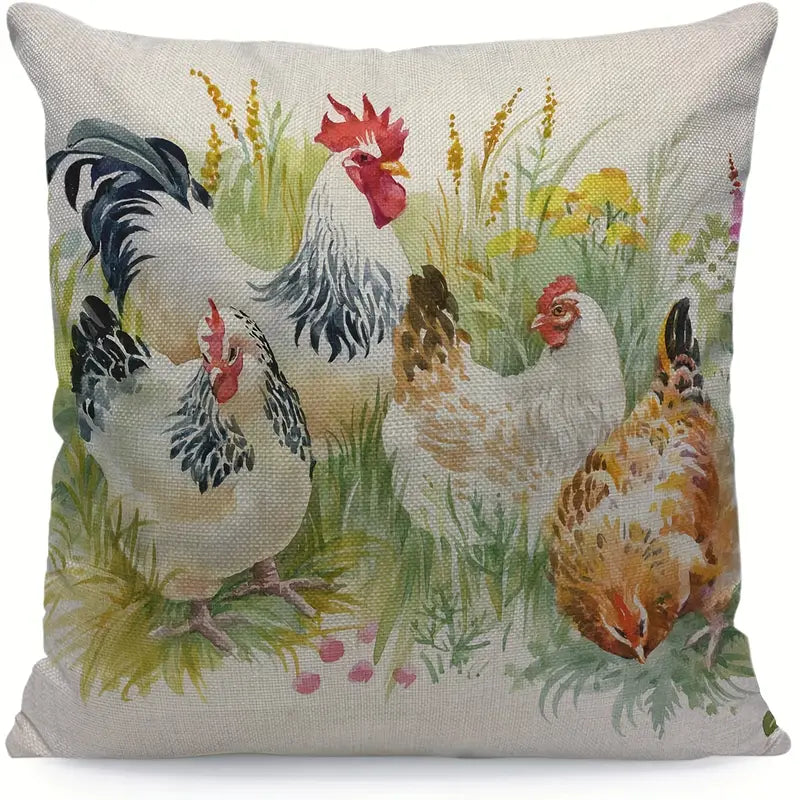 Chickens in the Garden