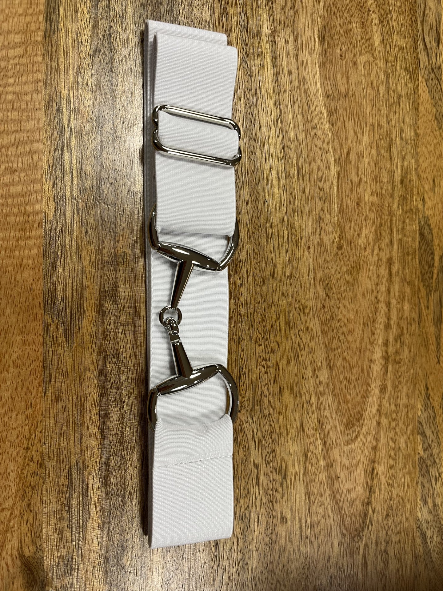 Belt Style 2- Silver Snaffle Design