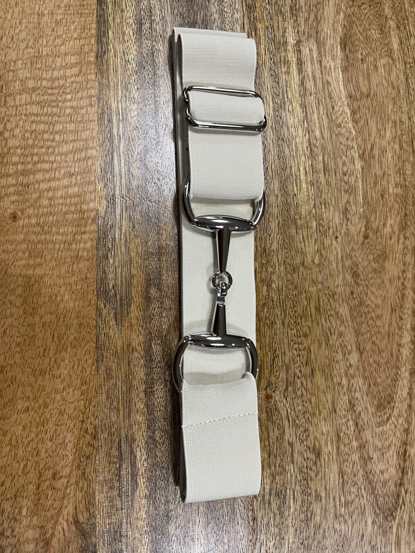 Belt Style 2- Silver Snaffle Design
