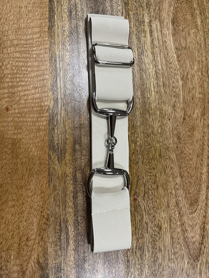 Belt Style 2- Silver Snaffle Design