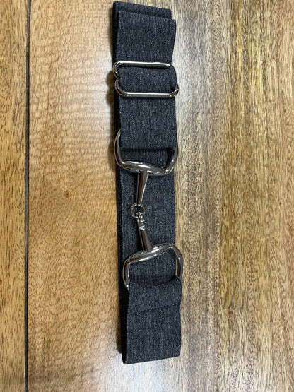 Belt Style 2- Silver Snaffle Design