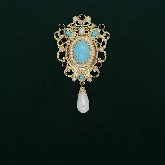 Brooch Retro Style