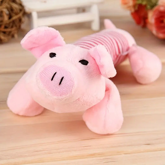 Dogs - Fun Chew Toy Pink Pig that squeaks