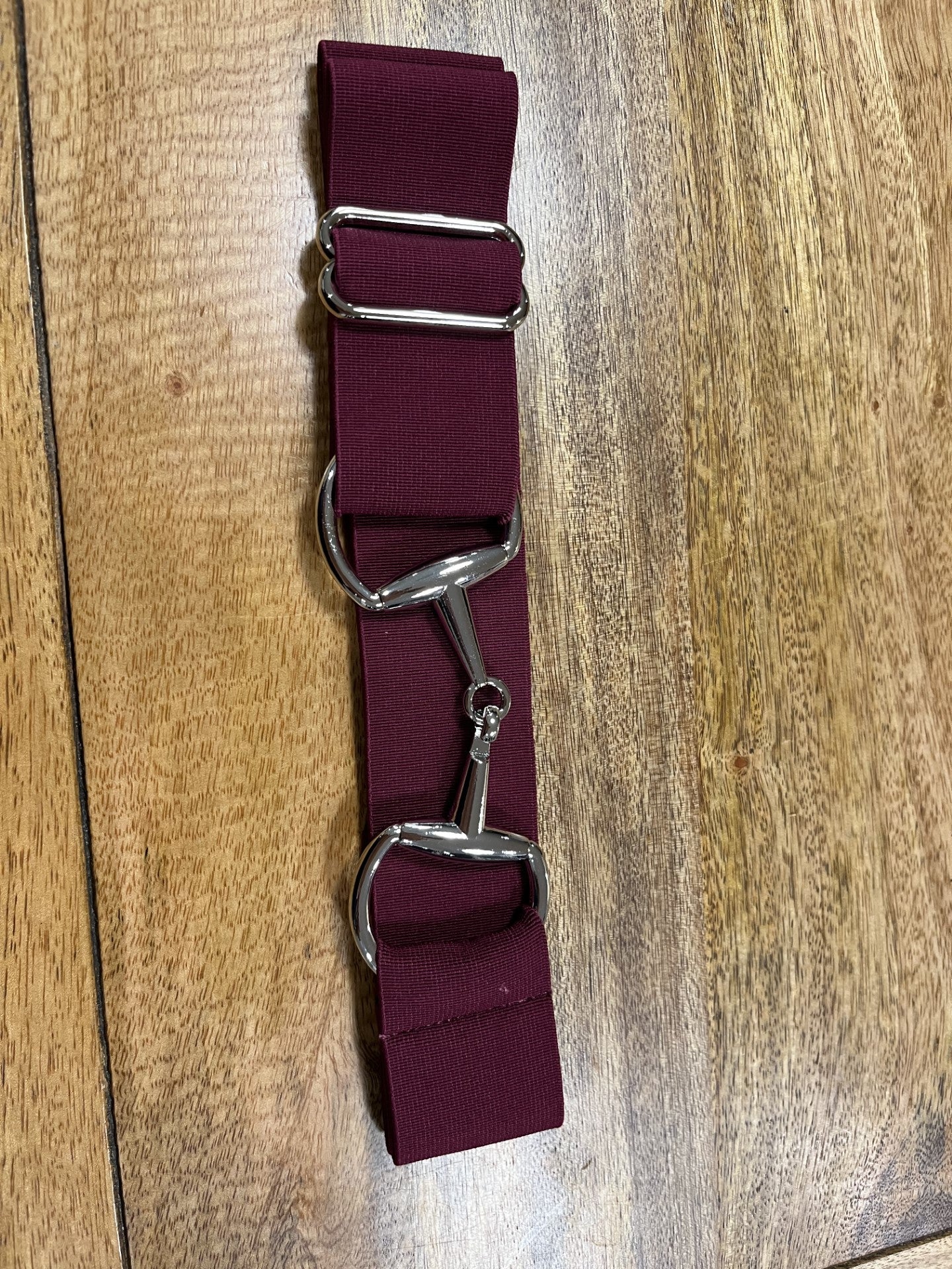 Belt Style 2- Silver Snaffle Design