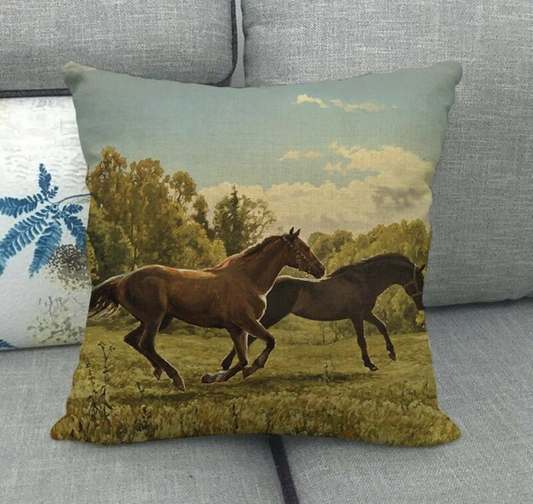 Horse Landscape Cantering