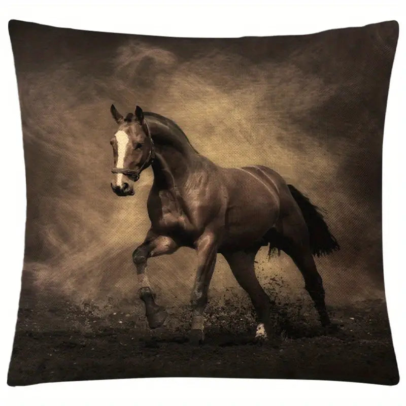 Horse Brown Canter