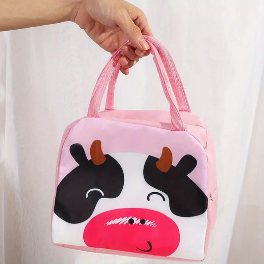 Lunch bag- Pink Cow