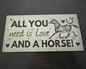 Wooden Sign - All you need is love