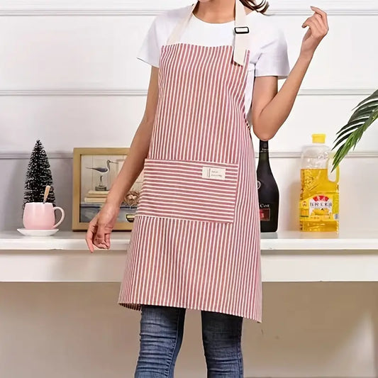 Aprons - Red and White Stripe