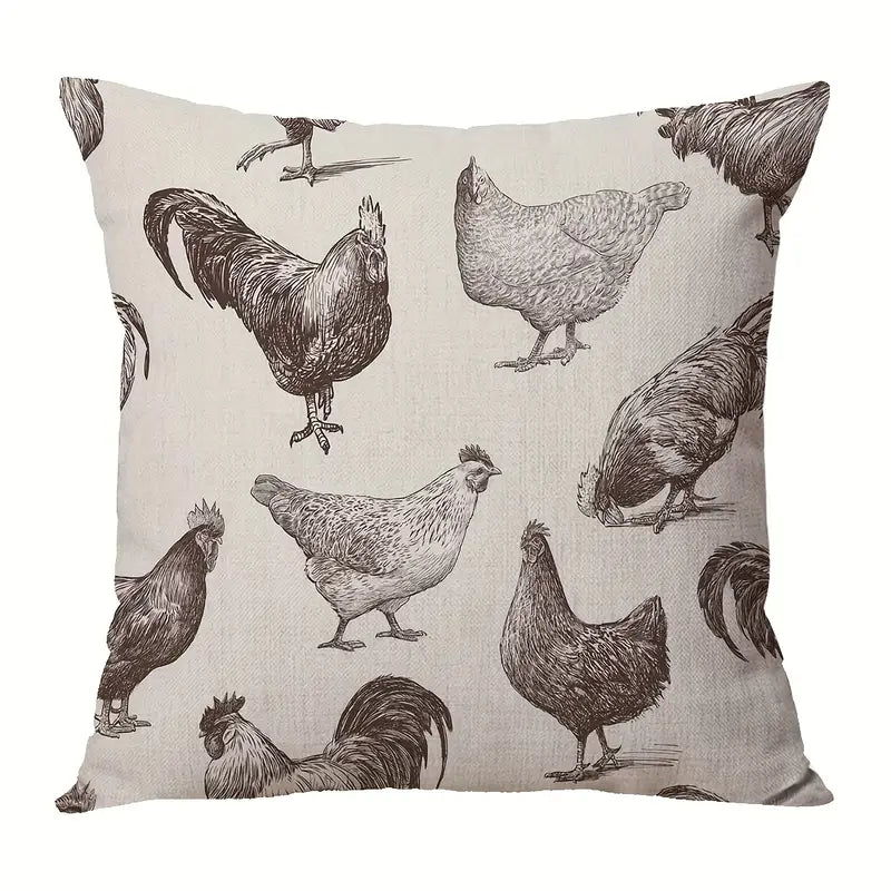 Chooks!  Cushion Cover