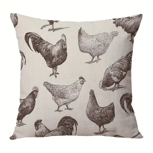 Chooks!  Cushion Cover