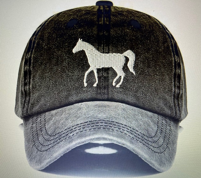 Cap - Horse Silhouette in 5 Colours