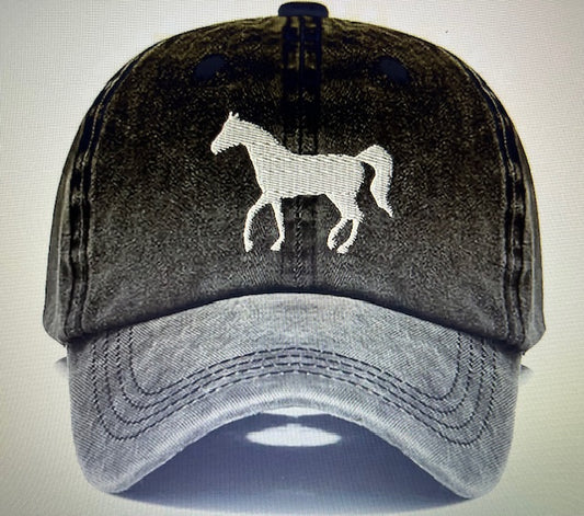 Cap - Horse Silhouette in 5 Colours