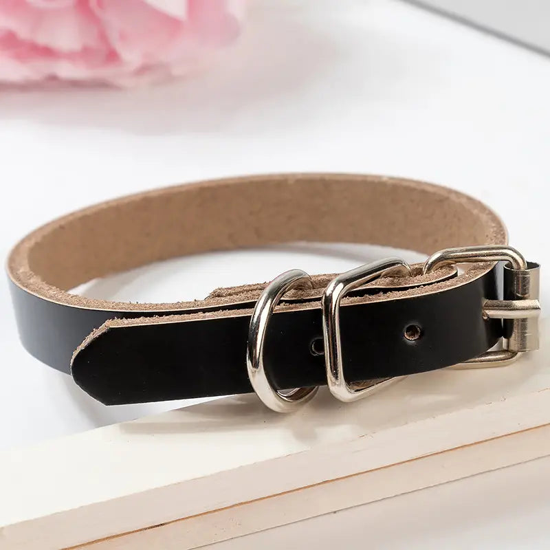 Dog Collar - Leather Large