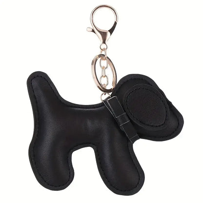 Dog with bow collar
