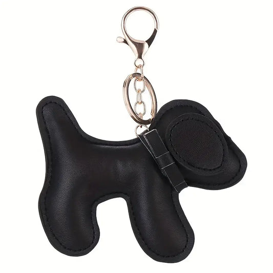 Dog with bow collar