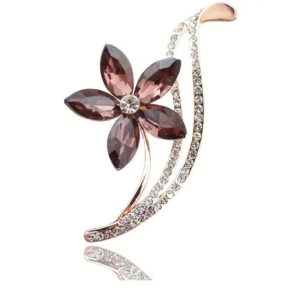 Brooch - Flower Stem