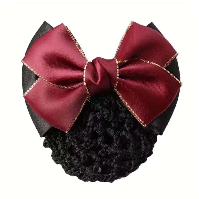 Bun Cover with Bow