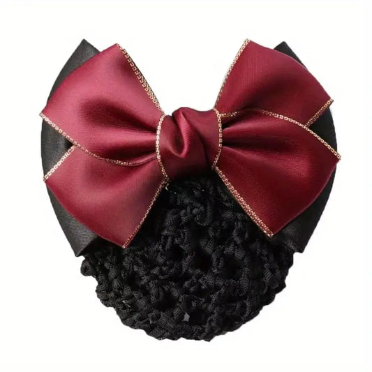 Bun Cover with Bow