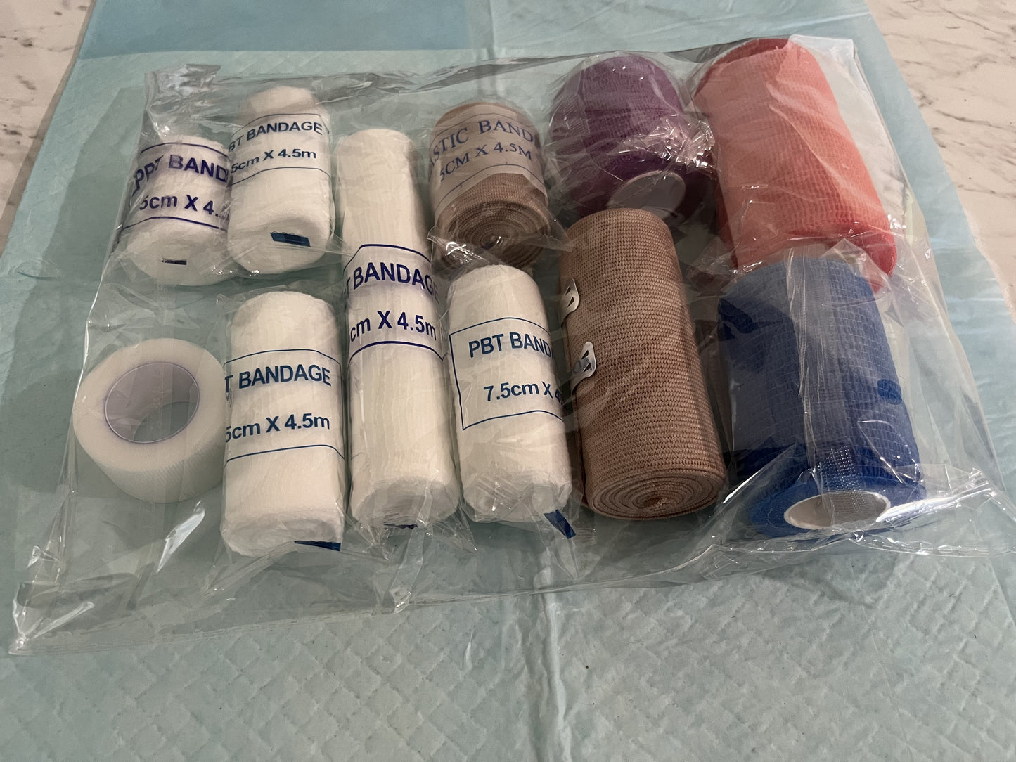 Bandage Bundle  No 2 - 9 bandages plus tape