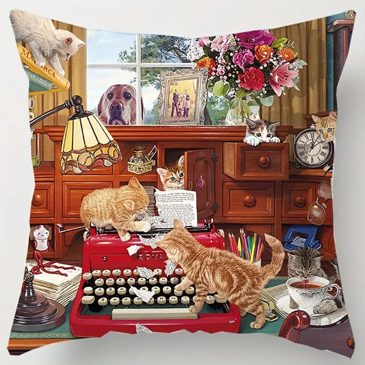 Cat onTypewriter