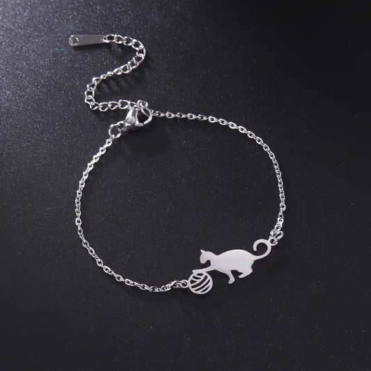 Bracelet - Cat with Ball