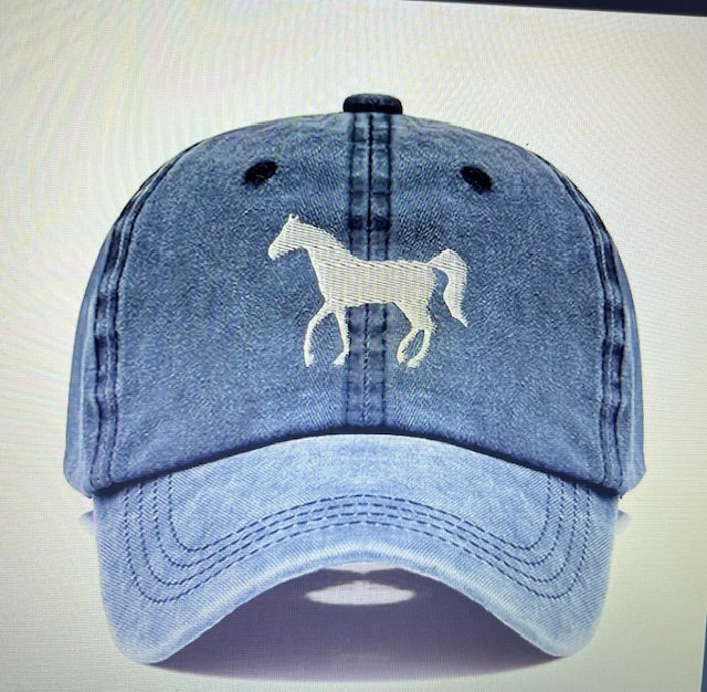 Cap - Horse Silhouette in 5 Colours