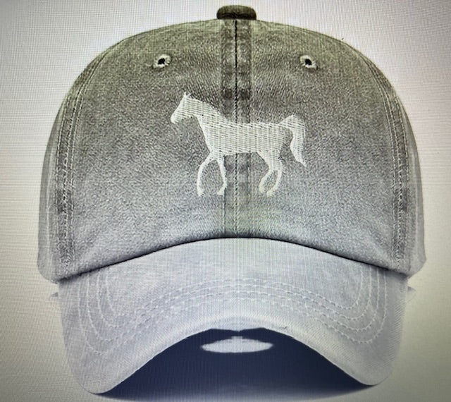 Cap - Horse Silhouette in 5 Colours
